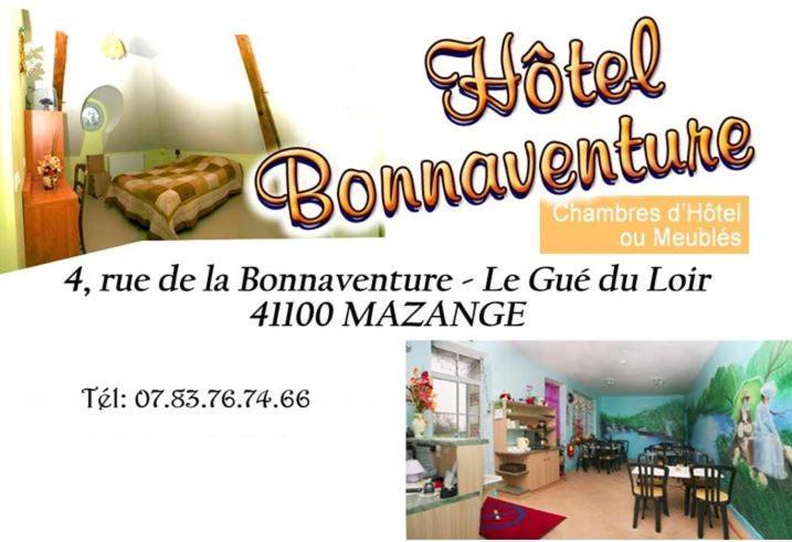 hotel de la bonnaventure Mazange Extérieur photo